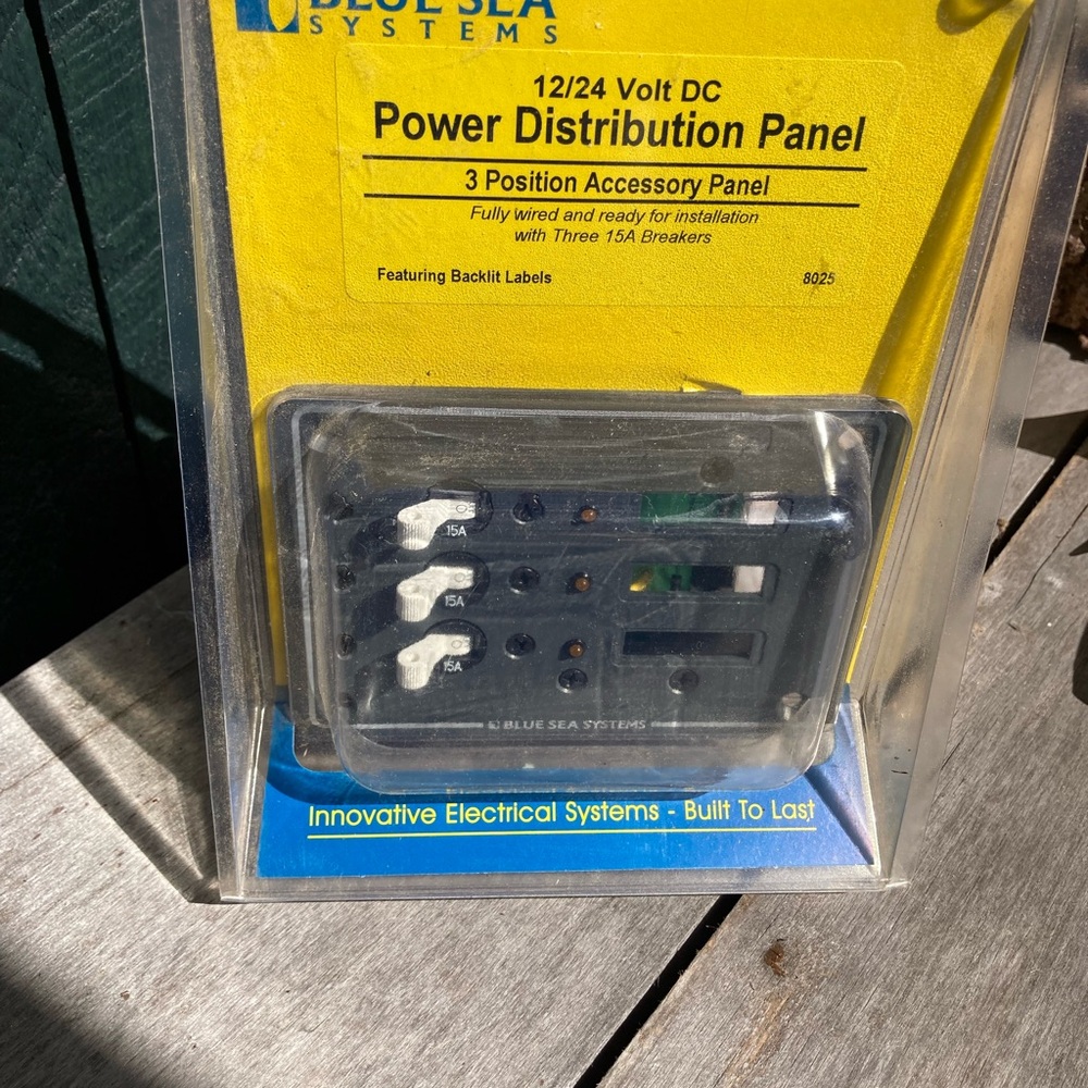 Blue Sea Systems | DC Power Distribution Accessory Panel - Picture 5 of 5